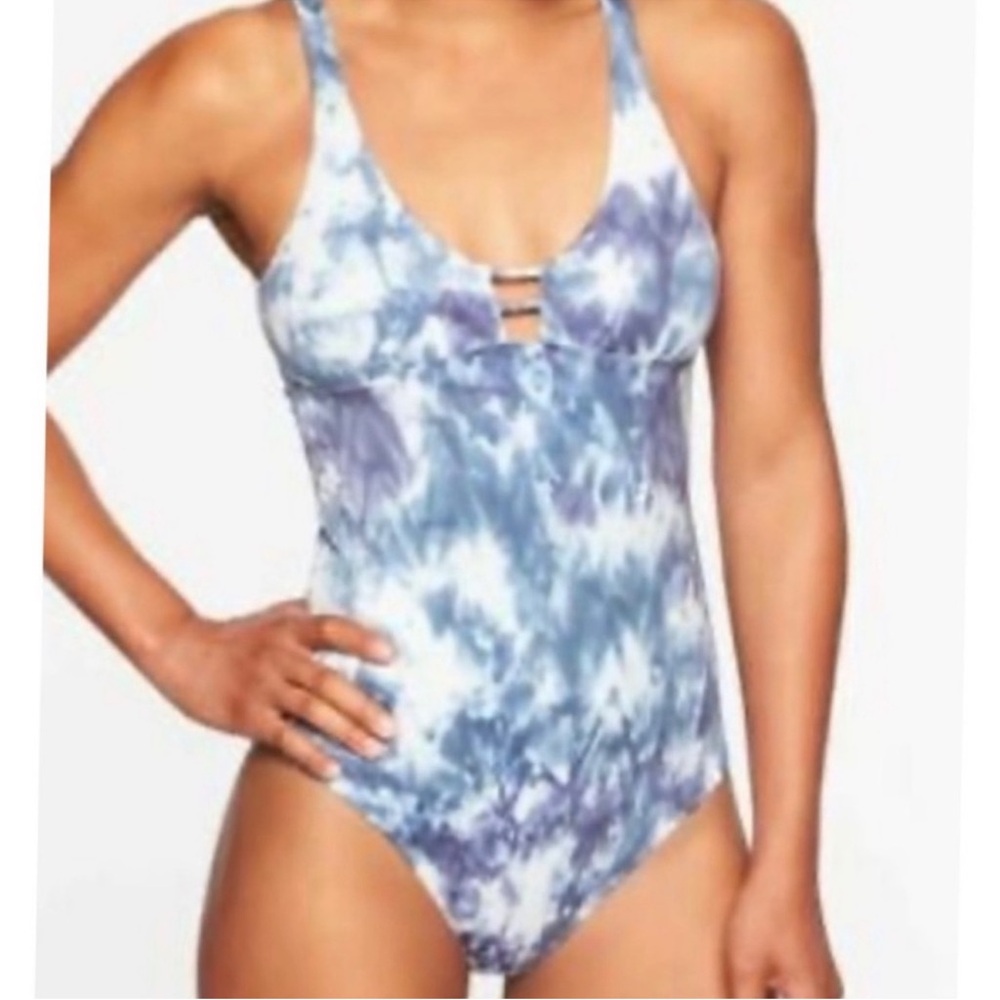Athleta Tulum Tie Dye Swimsuit